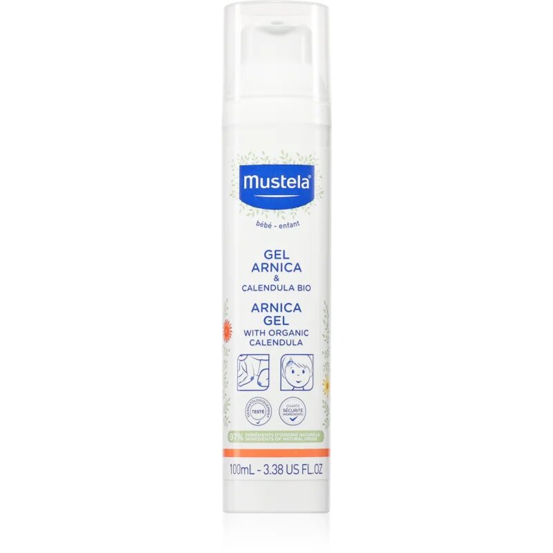 Mustela Bébé Arnica gel na modřiny pohmožděniny a otoky pro děti 9m+ 100 ml
