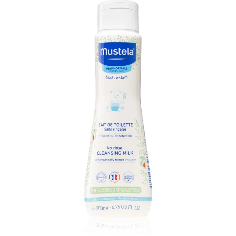 Mustela Bébé čisticí mléko pro děti 200 ml