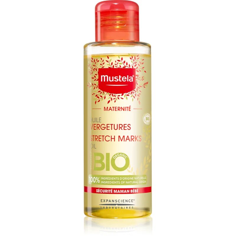 Mustela Maternité BIO pečující olej pro prevenci strií 105 ml