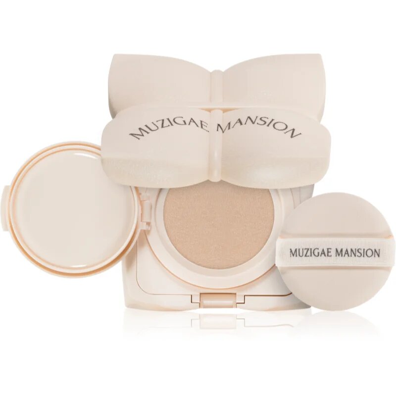 MUZIGAE MANSION Sleek Water Cushion dlouhotrvající make-up v houbičce s hydratačním účinkem odstín N23 15 g