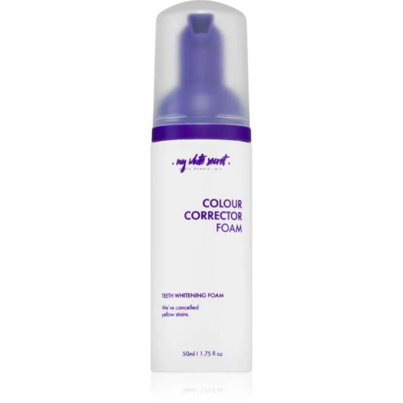 My White Secret Teeth Whitening Foam pěnový korektor pro bělení zubů V34 50 ml