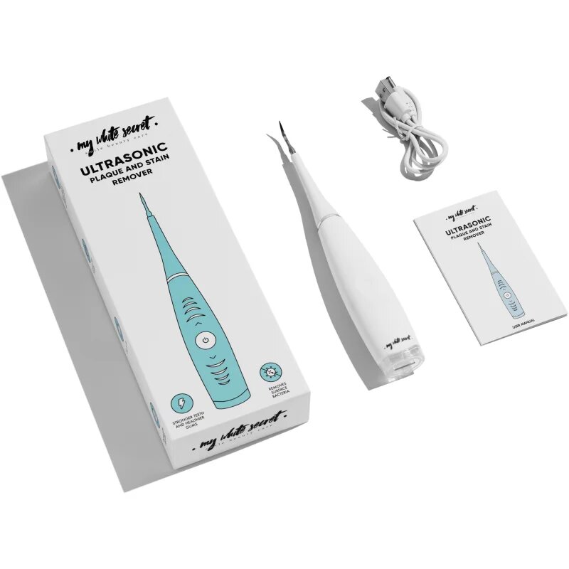 My White Secret Ultrasonic Plaque and Stain Remover čistič skvrn a zubního plaku 1 ks