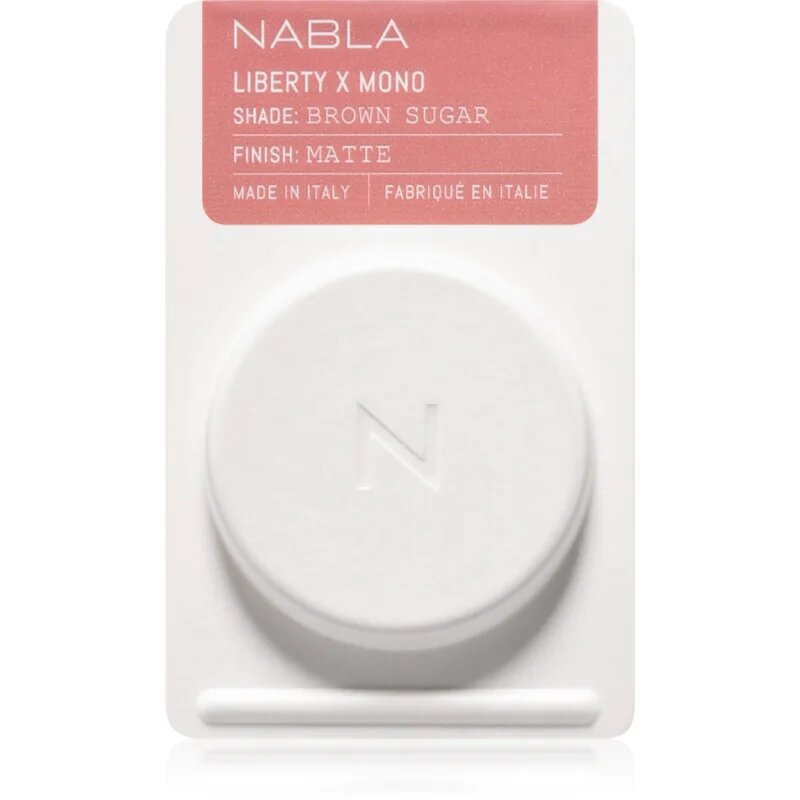 NABLA Cosmetics Liberty X Mono oční stíny odstín Brown Sugar 1.3 g