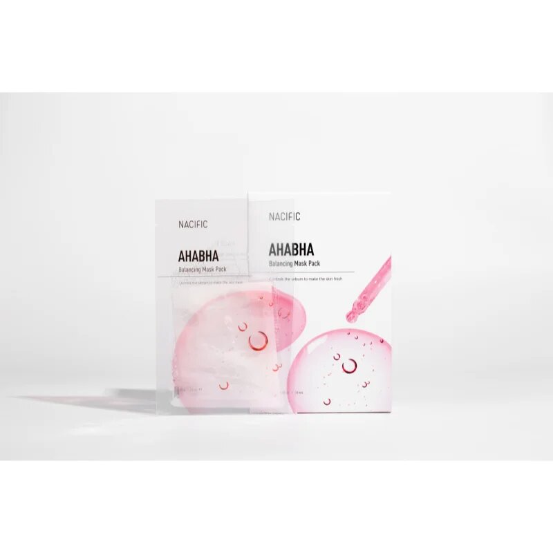 Nacific AHA BHA Balancing Mask Pack vyživující a obnovující pleťová maska s exfoliačním účinkem 1 ks