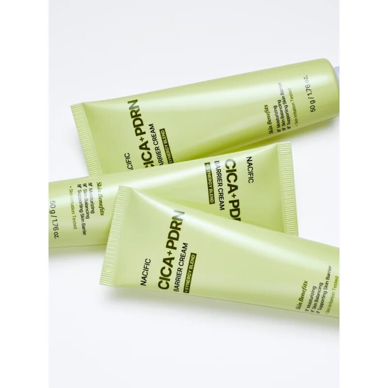 Nacific Cica PDRN Barrier Cream zklidňující a hydratační krém pro rozjasnění pleti 50 g