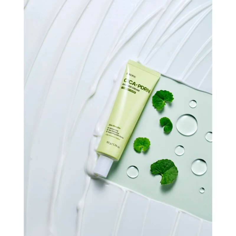 Nacific Cica PDRN Barrier Cream zklidňující a hydratační krém pro rozjasnění pleti 50 g