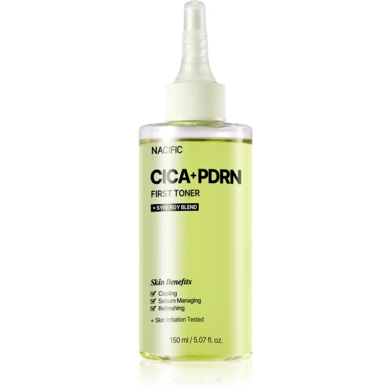 Nacific Cica PDRN First Toner hydratační pleťové tonikum se zklidňujícím účinkem 150 ml