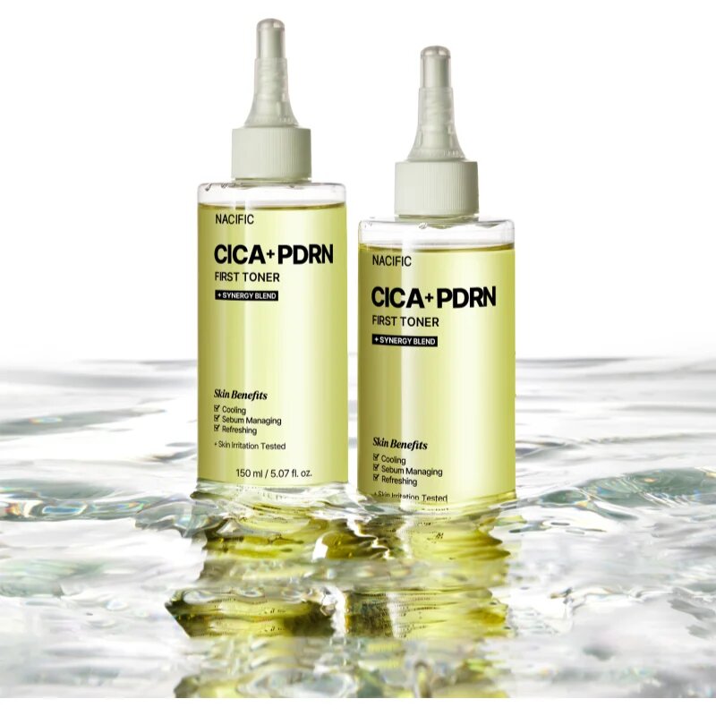 Nacific Cica PDRN First Toner hydratační pleťové tonikum se zklidňujícím účinkem 150 ml