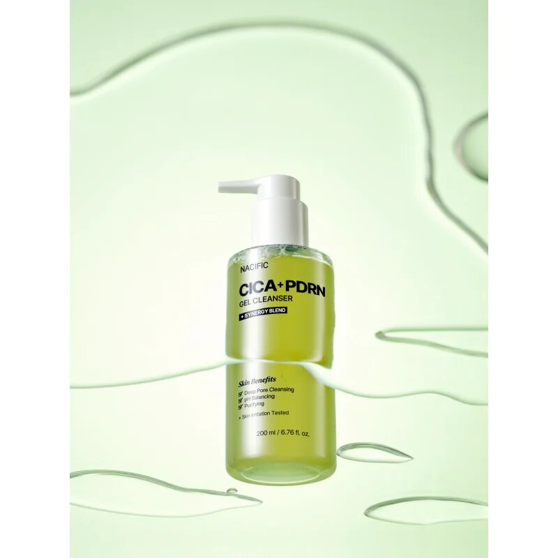 Nacific Cica PDRN Gel Cleanser hloubkově čisticí gel se zklidňujícím účinkem 200 ml