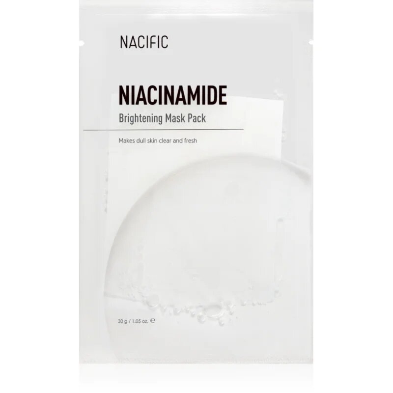 Nacific Niacinamide Brightening Mask Pack rozjasňující plátýnková maska proti příznakům stárnutí 1 ks
