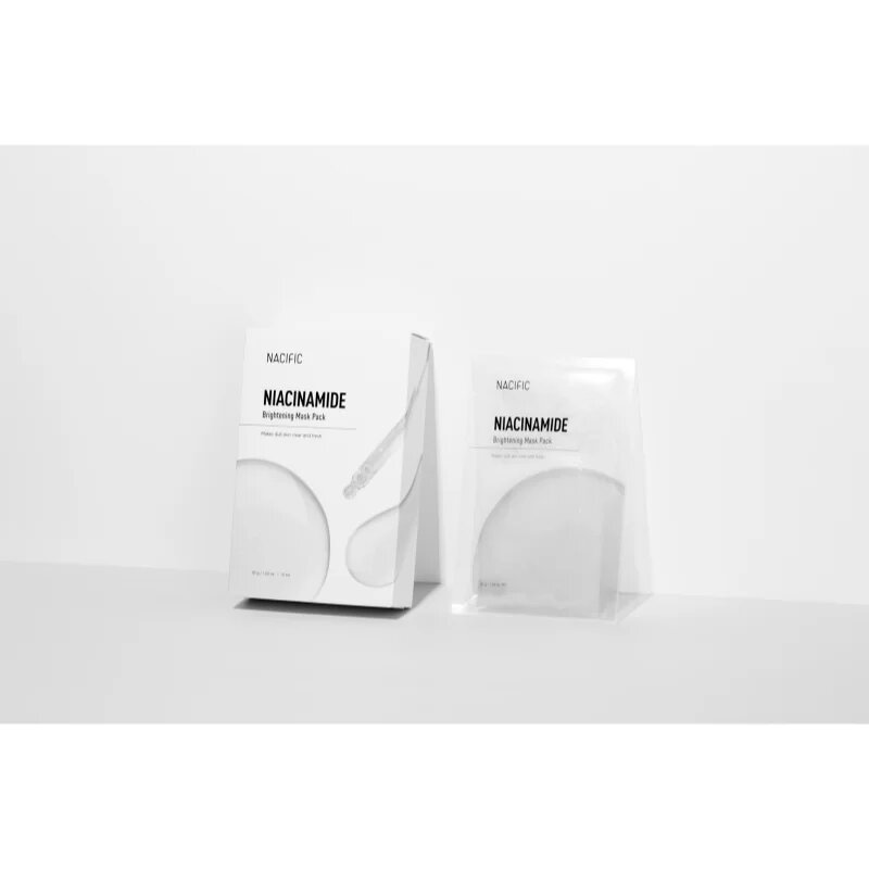 Nacific Niacinamide Brightening Mask Pack rozjasňující plátýnková maska proti příznakům stárnutí 1 ks