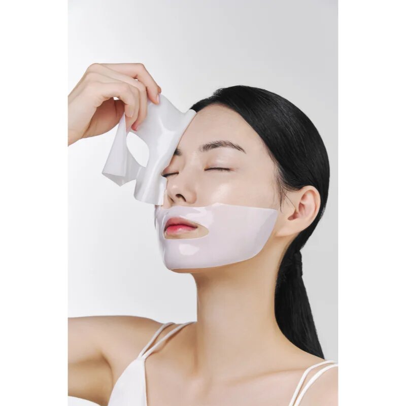 Nacific Rice + Pepta Collagen Gel Mask hydratační plátýnková maska pro rozjasnění a vyhlazení pleti 1 ks