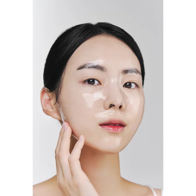 Nacific Rice + Pepta Collagen Gel Mask hydratační plátýnková maska pro rozjasnění a vyhlazení pleti 1 ks