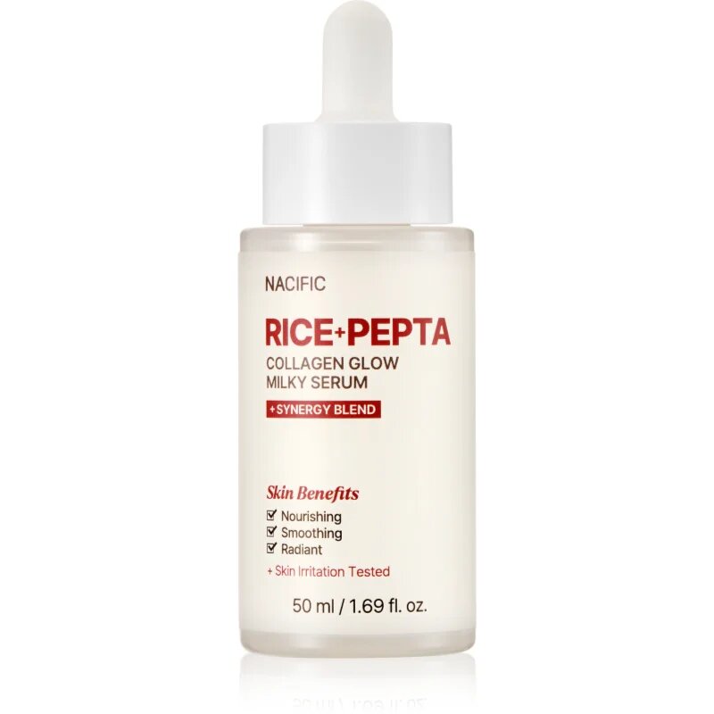 Nacific Rice + Pepta Collagen Glow Milky Serum rozjasňující pleťové sérum s hydratačním účinkem 50 ml