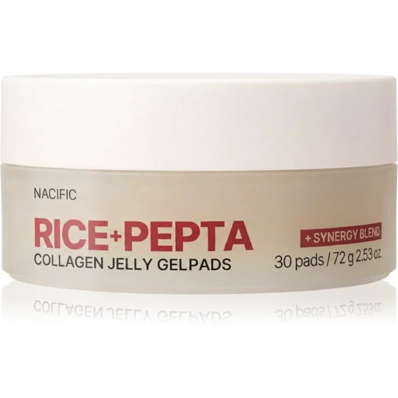 Nacific Rice + Pepta Collagen Jelly Gel Pads tonizační polštářky se zpevňujícím účinkem 30 ks