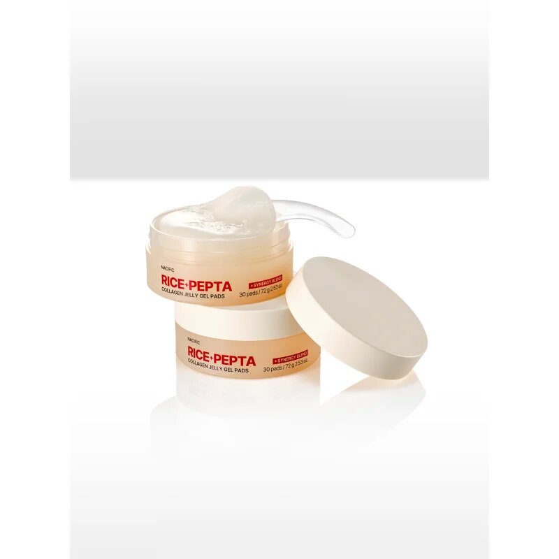 Nacific Rice + Pepta Collagen Jelly Gel Pads tonizační polštářky se zpevňujícím účinkem 30 ks