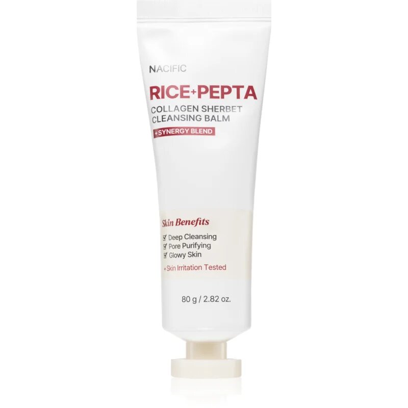 Nacific Rice + Pepta Collagen Sherbet Cleansing Balm hloubkově čisticí balzám s hydratačním účinkem 80 g