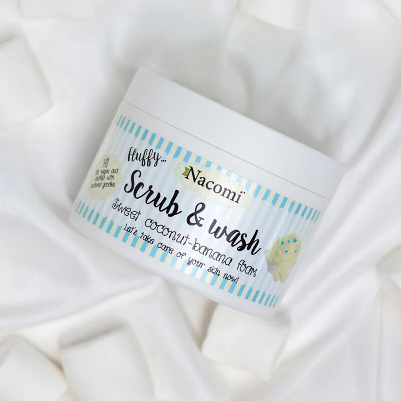 Nacomi Fluffy... Sweet Coconut-Banana mycí pěna 180 ml