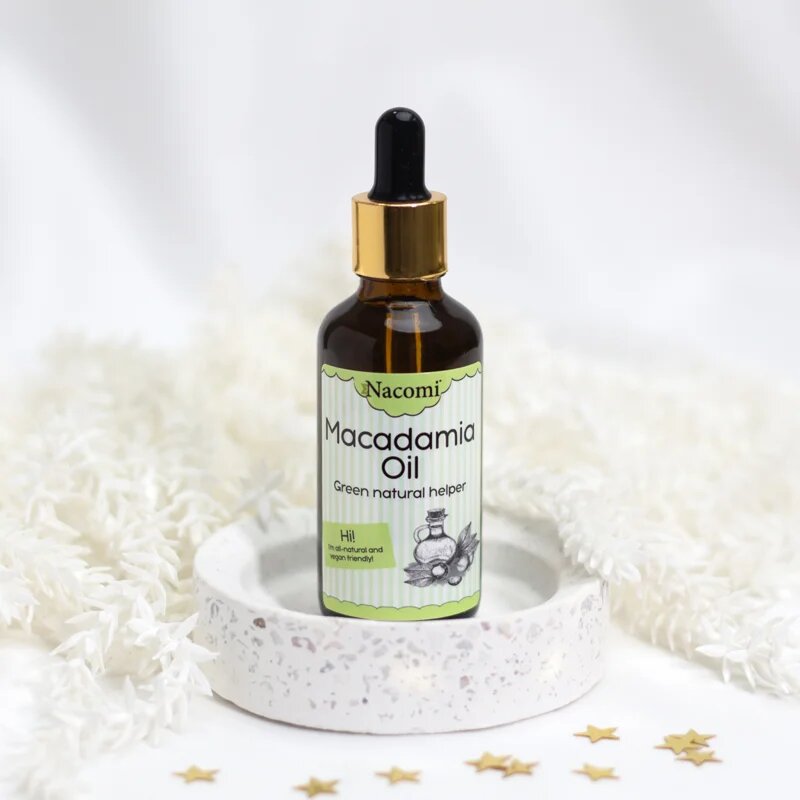 Nacomi Green Natural Helper makadamiový olej 50 ml