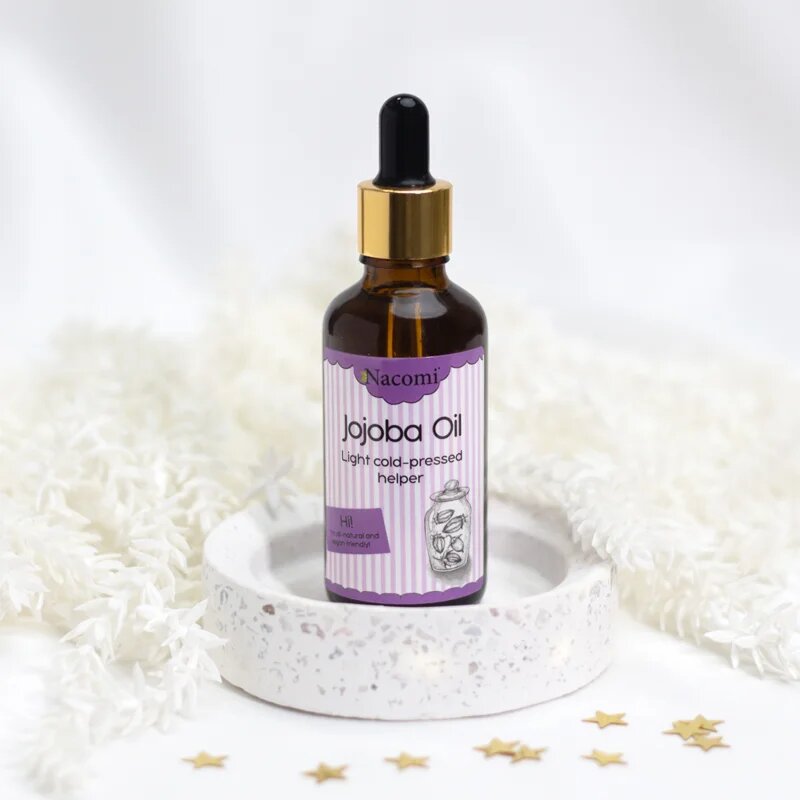 Nacomi Light Cold-Pressed Helper jojobový olej 50 ml