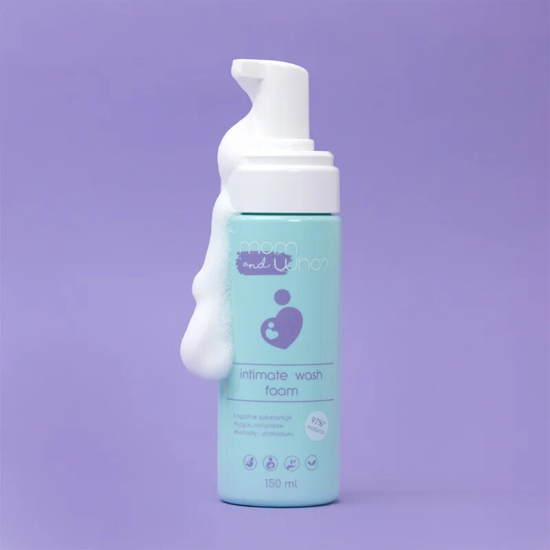 Nacomi Mom & Who čisticí pěna na intimní hygienu 150 ml