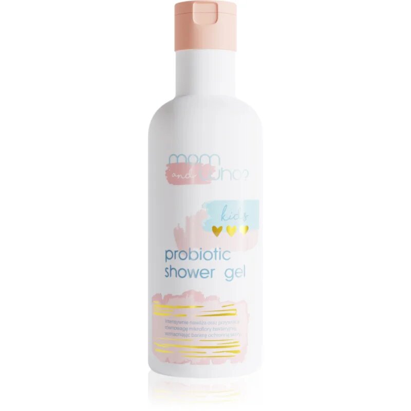 Nacomi Mom & Who Kids sprchový gel s probiotiky pro děti 250 ml