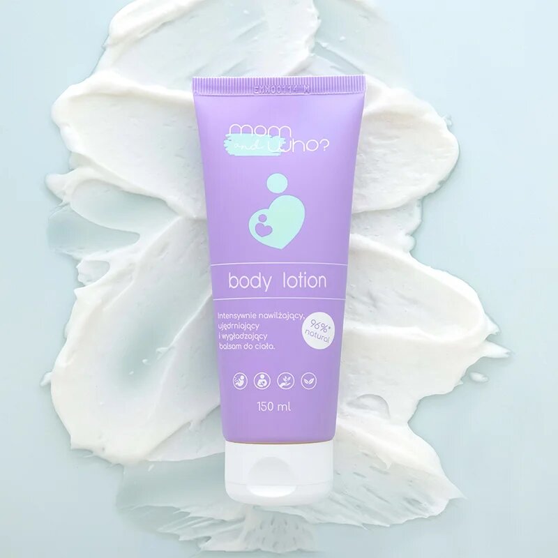 Nacomi Mom & Who tělové mléko pro těhotné a kojící ženy 150 ml