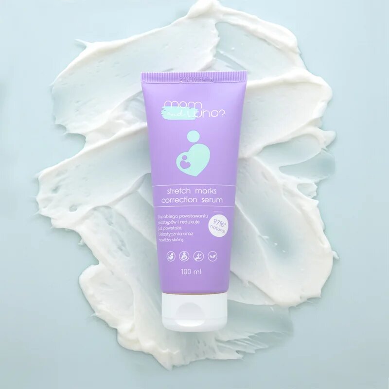 Nacomi Mom & Who vyhlazující sérum proti striím pro těhotné ženy 100 ml