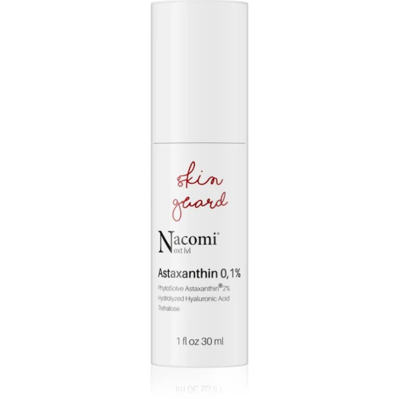 Nacomi Next Level Astaxanthin 01 % antioxidační sérum na obličej 30 ml