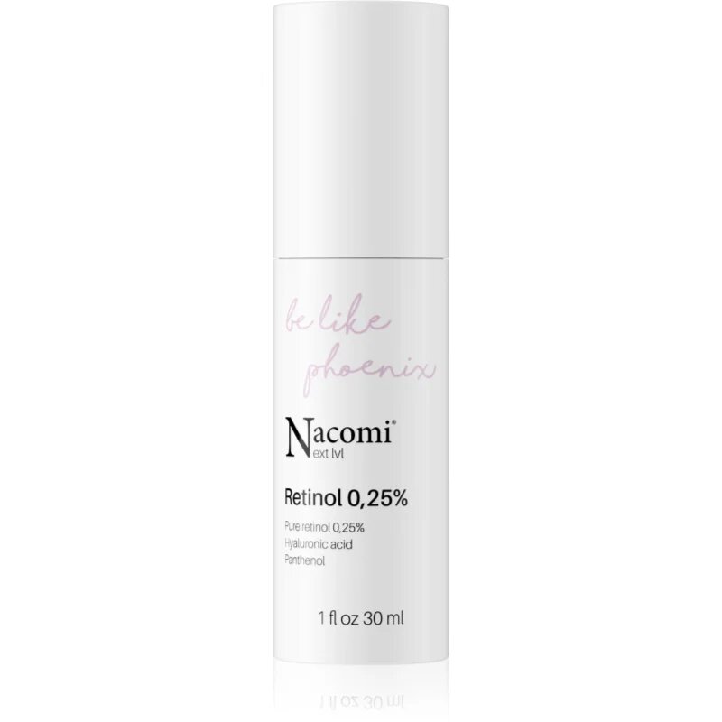 Nacomi Next Level Be Like Phoenix noční sérum proti vráskám Retinol 025 % 30 ml