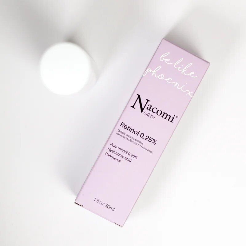 Nacomi Next Level Be Like Phoenix noční sérum proti vráskám Retinol 025 % 30 ml