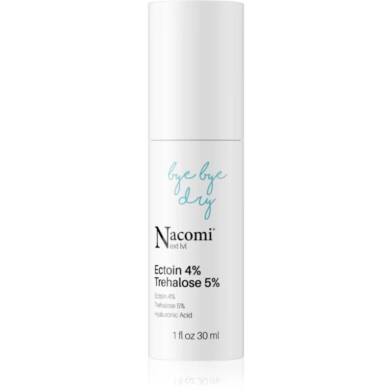 Nacomi Next Level Bye Bye Dry hydratační sérum pro suchou pleť Ectoin 4% Trehalose 5% 30 ml