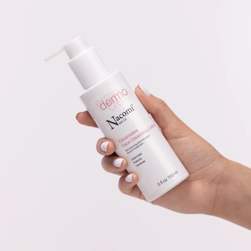 Nacomi Next Level Dermo čisticí mléko pro suchou a podrážděnou pleť 150 ml