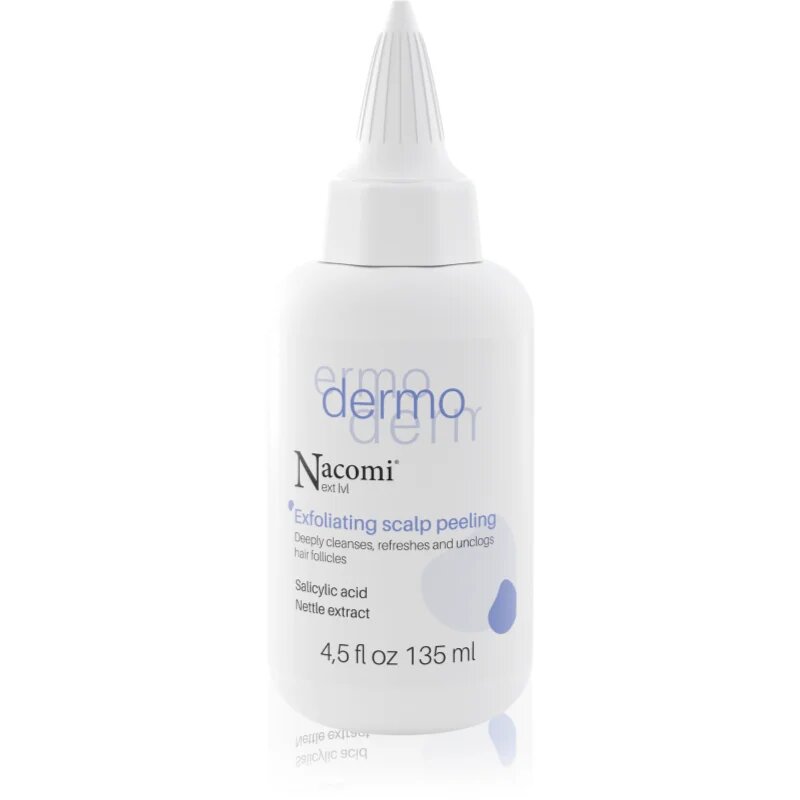Nacomi Next Level Exfoliating scalp peeling peeling pro pokožku hlavy 135 ml