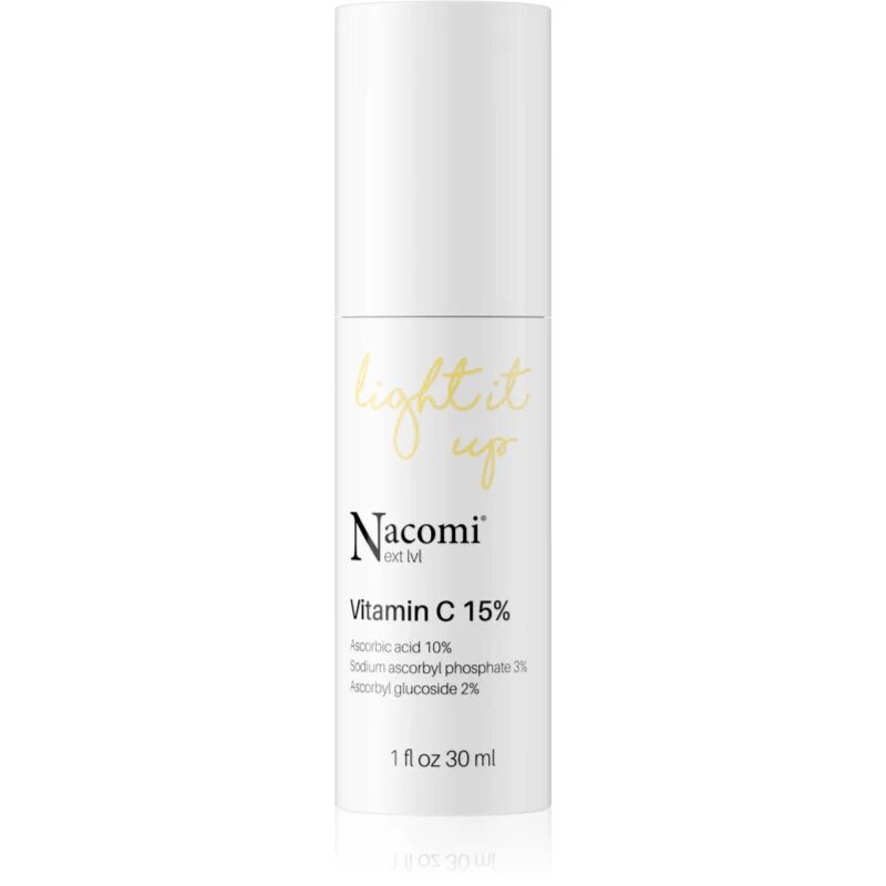 Nacomi Next Level Light It Up rozjasňující sérum s vitaminem C 30 ml