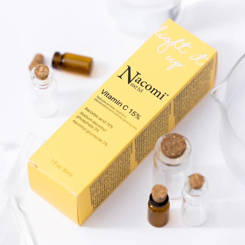 Nacomi Next Level Light It Up rozjasňující sérum s vitaminem C 30 ml
