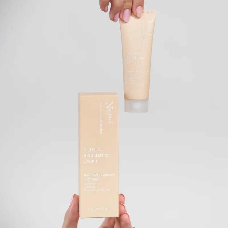 Nacomi Next Level Prebiotic intenzivní hydratační krém pro posílení ochranné bariéry s prebiotiky 40 ml