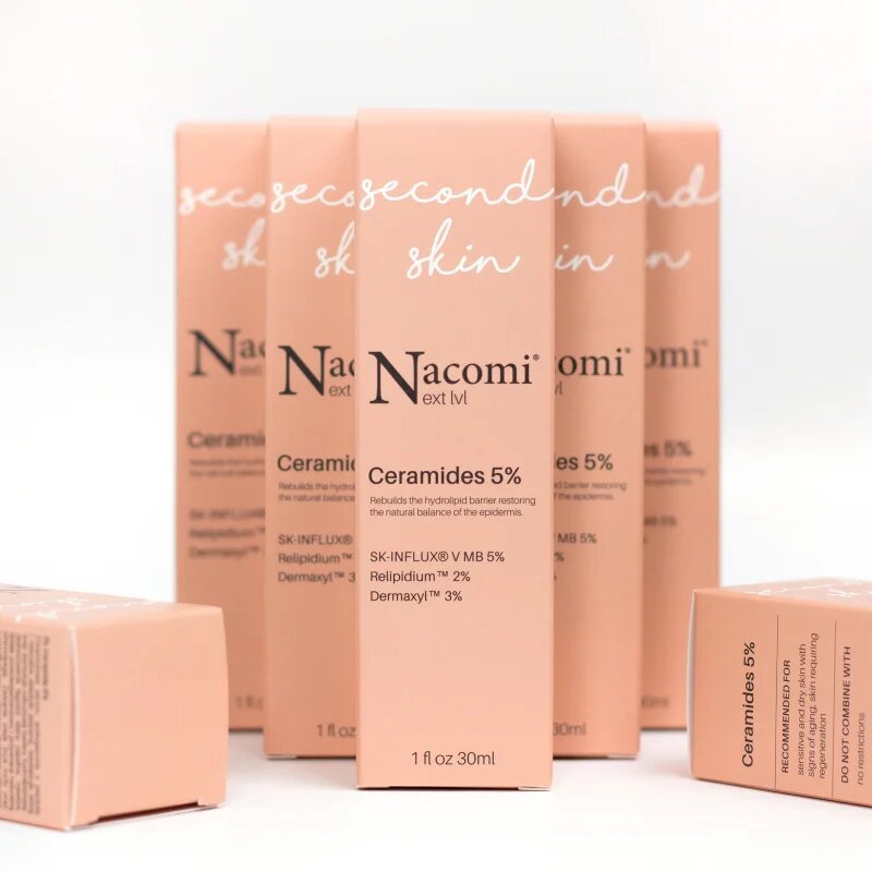 Nacomi Next Level Second Skin pleťové sérum s ceramidy 30 ml