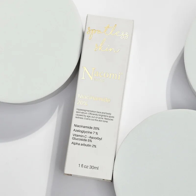 Nacomi Next Level Spotless Skin lokální péče pro pleť s hyperpigmentací 30 ml