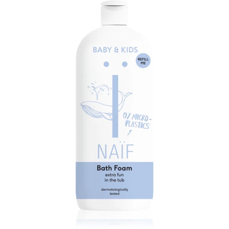 Naif Baby & Kids Bath Foam relaxační pěna do koupele pro děti 500 ml