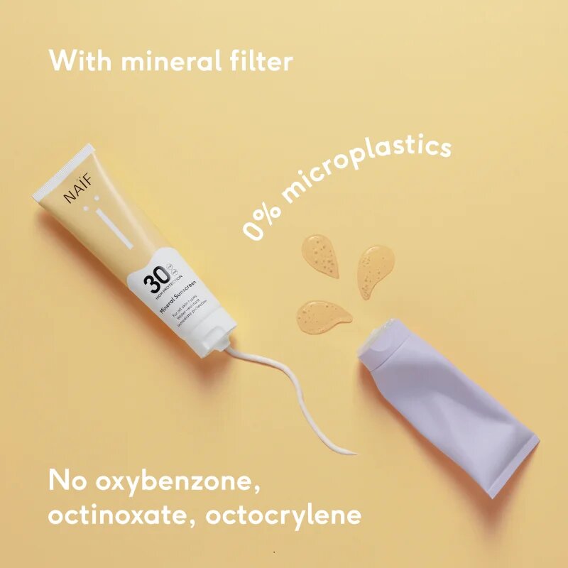 Naif Sun Mineral Sunscreen SPF 30 ochranný krém na opalování SPF 30 voděodolný 100 ml
