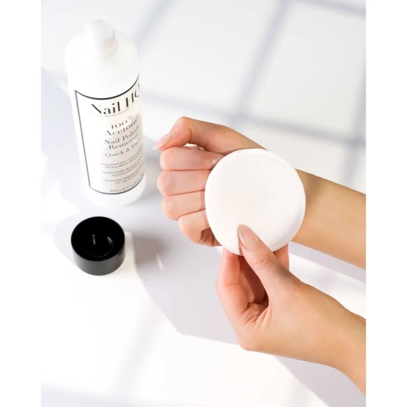 Nail HQ 100% Acetone odlakovač na nehty 400 ml