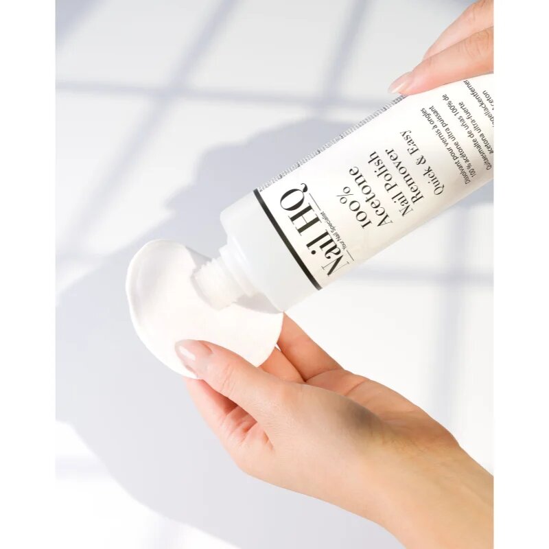 Nail HQ 100% Acetone odlakovač na nehty 400 ml