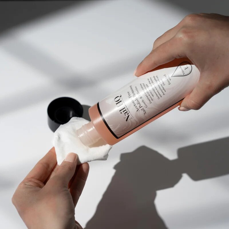 Nail HQ Acetone Free odlakovač na nehty bez acetonu 235 ml