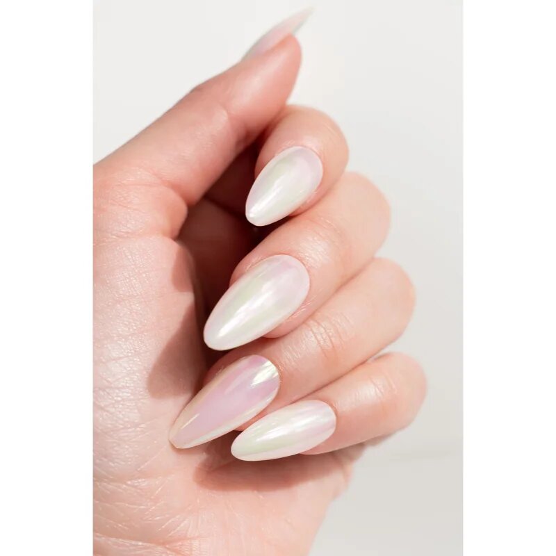 Nail HQ Almond umělé nehty Pearl Glaze 24 ks