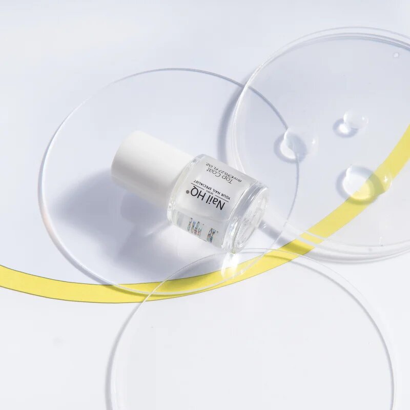 Nail HQ Essentials Top Coat vrchní lak na nehty bez použití UV/LED lampy 8 ml