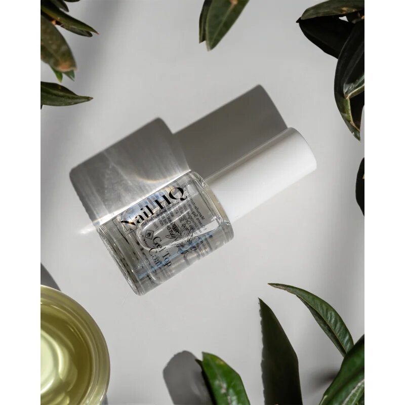 Nail HQ Gel Top Coat vrchní lak na nehty bez použití UV/LED lampy 10 ml