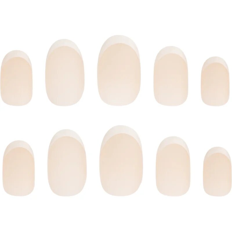 Nail HQ Oval French umělé nehty 24 ks