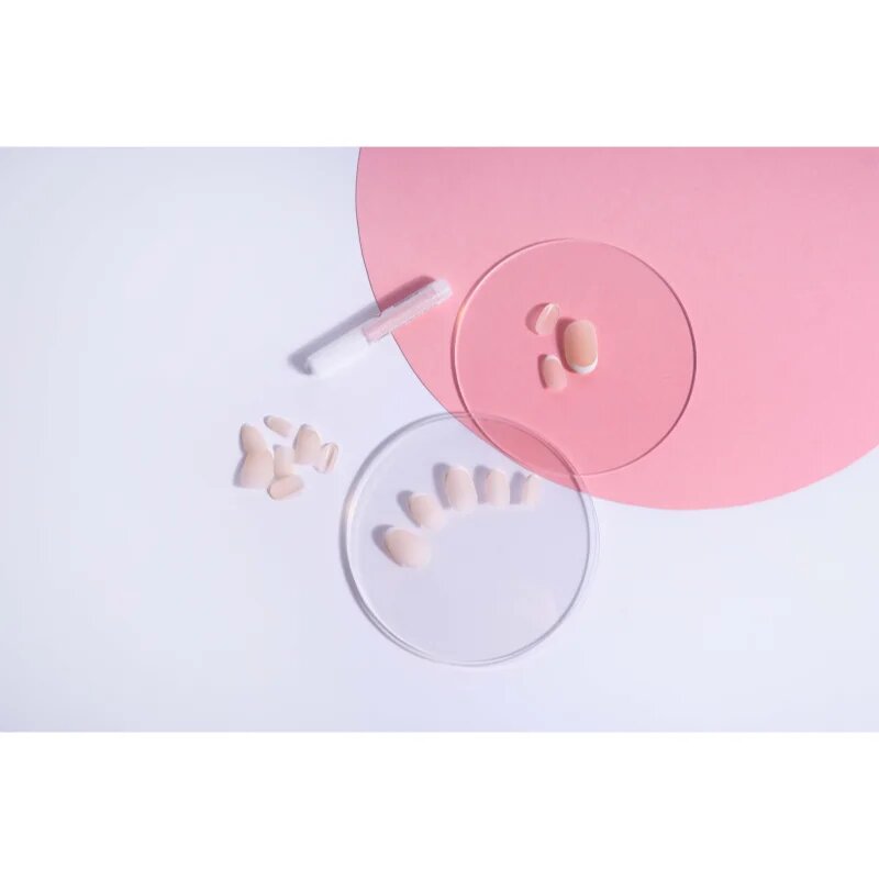 Nail HQ Oval French umělé nehty 24 ks