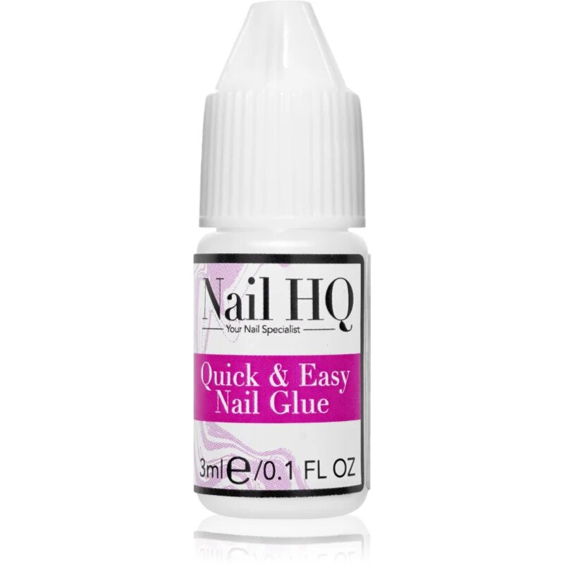 Nail HQ Quick & Easy Nail Glue lepidlo na nehty 3 ml